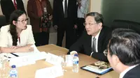 Ketua MPR Tiongkok Yu Zhengseng mengakhir lawatannya di Indonesia dengan mengunjungi kantor Huawei dan Museum Nasional.
