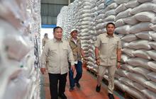 Tinjau Gudang Bulog, Presiden Prabowo Pastikan Stok Beras Nasional Aman untuk 11 Bulan