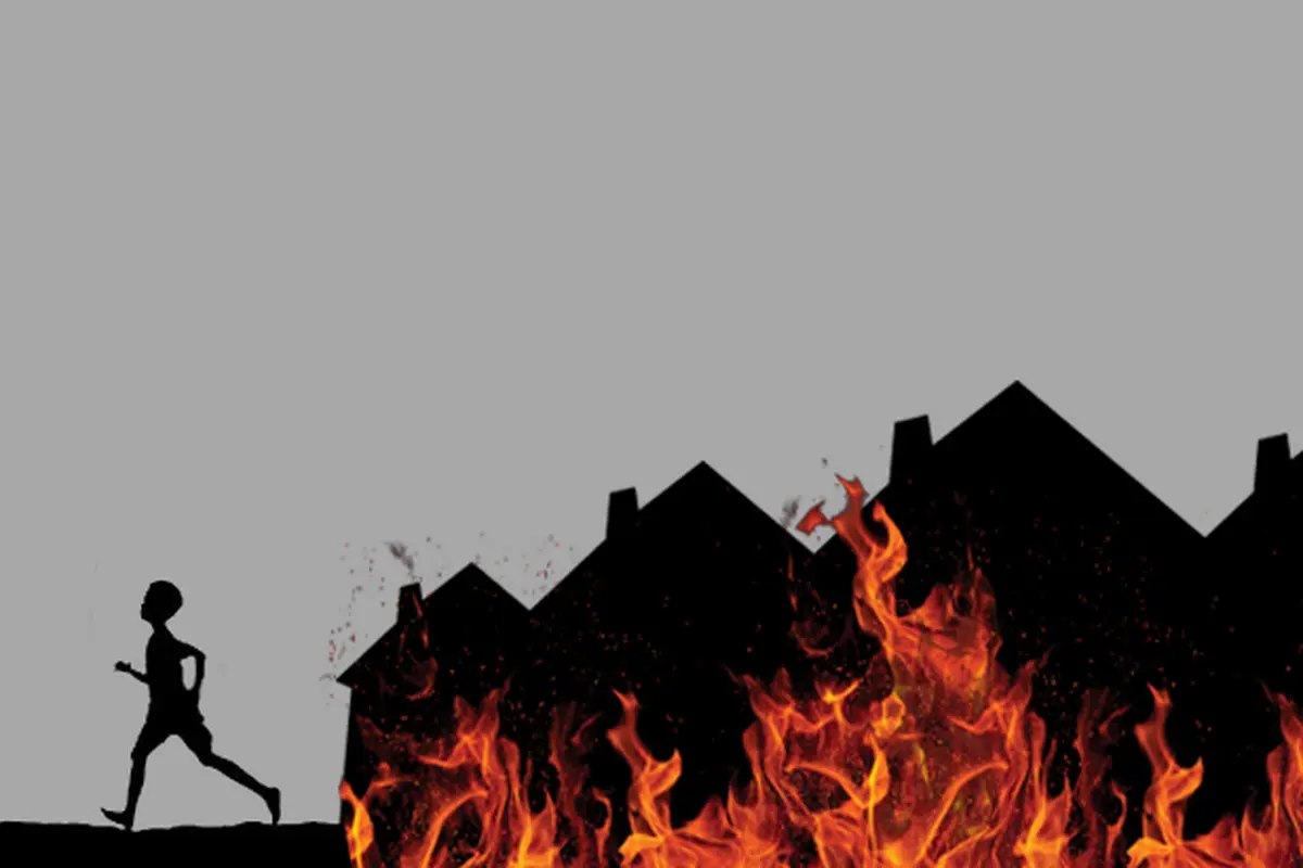Ilustrasi Kebakaran 