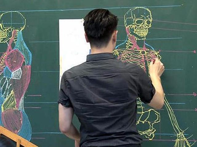 Ahli Menggambar Anatomi Manusia Dosen Ini Memukau Para Netizen Global Liputan6 Com