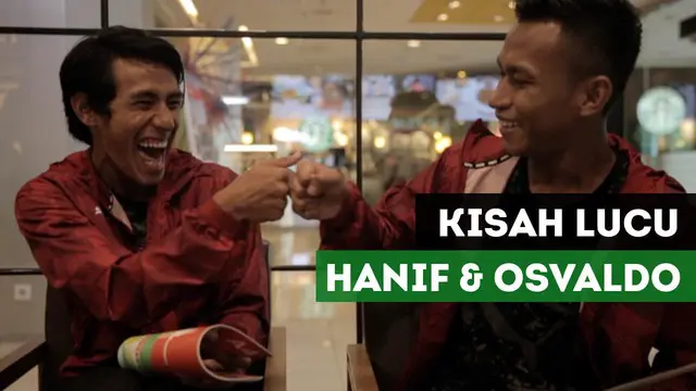 VIDEO: Kisah Lucu Dua Pemain Timnas Indonesia U-23, Hanif Sjahbandi dan Osvaldo Haay