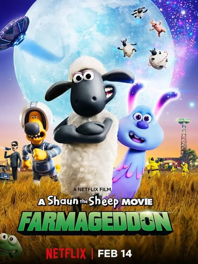 Poster Shaun The Sheep: Farmageddon (credit: imdb).