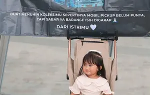 Denny Caknan Pamer Ford F100 Kado Ultah dari Bella Bonita, Sabar Nunggu Setahun