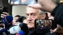 Italia gagal lolos ke Piala Dunia setelah kalah adu penalti dari Bosnia dan Herzegovina dalam babak playoff kualifikasi. (AFP/Alberto Pizzoli)