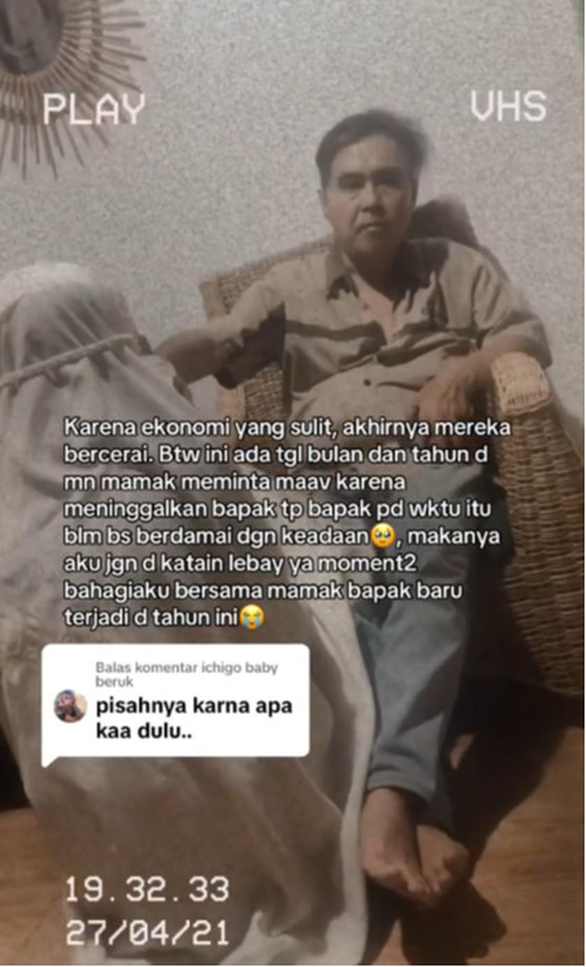 Wanita Ini Perlihatkan Momen Romantis Ayah kepada Ibunya yang Sudah Cerai 22  Tahun Lalu, Bikin Haru