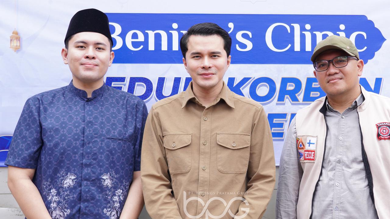 Korban Banjir di Bekasi Dapat Bantuan 1.000 Paket Sembako dari Benings Clinic