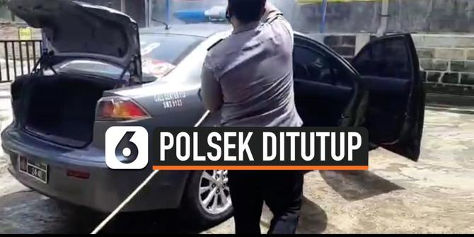 VIDEO: Belasan Polisi Positif Covid-19, Polsek di Garut Ditutup Sementara