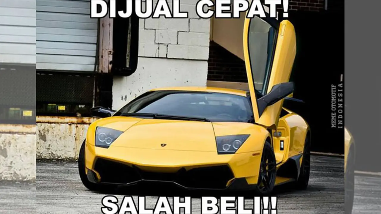 Meme Otomotif Pekan Ini