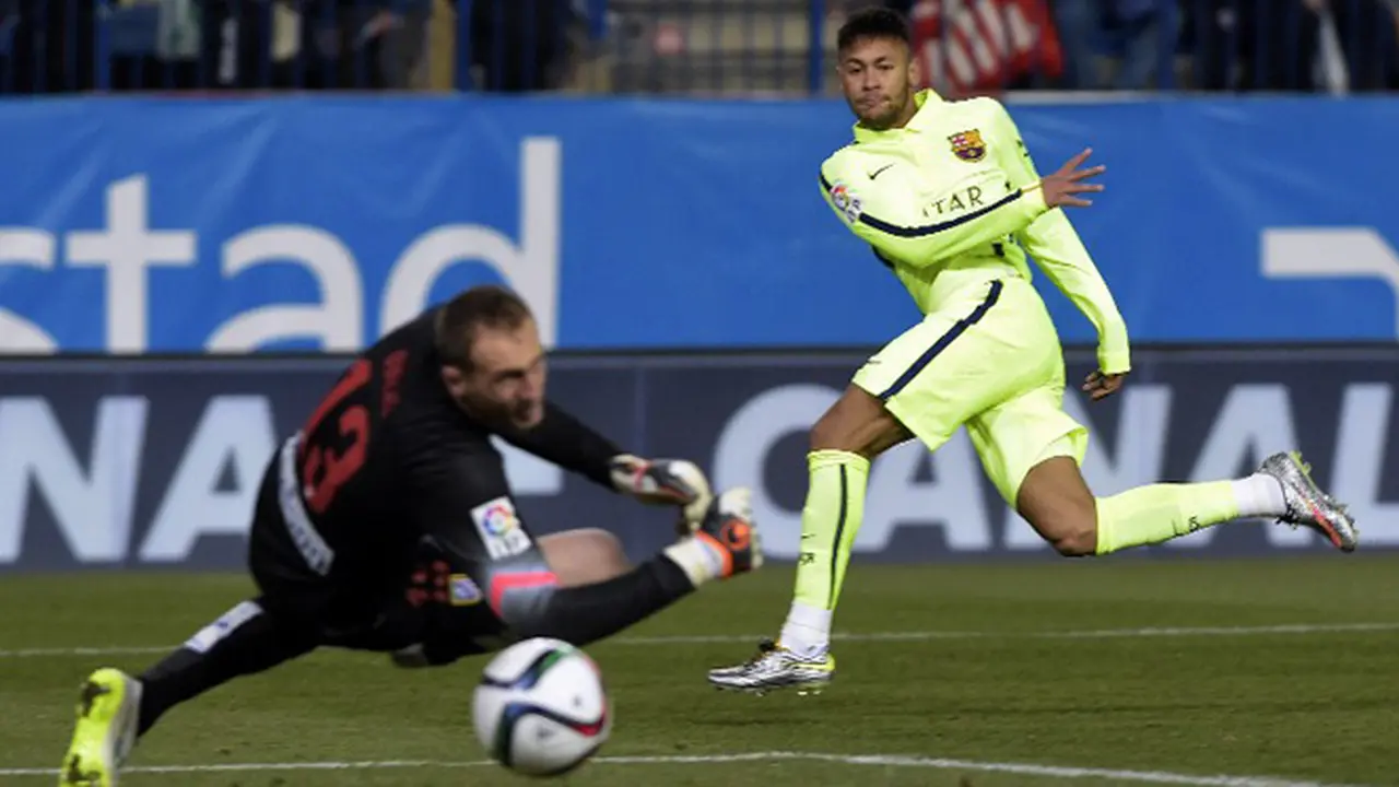 Duel Panas Atletico Madrid Vs Barcelona di Perempat Final Copa del Rey 