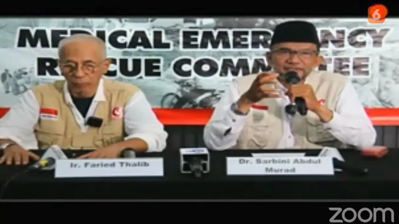Konferensi Pers "Tim Medis MER-C Indonesia Tiba di Jalur Gaza, Palestina"