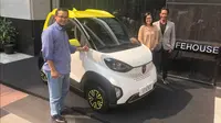 Dua Mobil Listrik Wuling Unjuk Gigi di Indonesia Electric Motor Show 2019