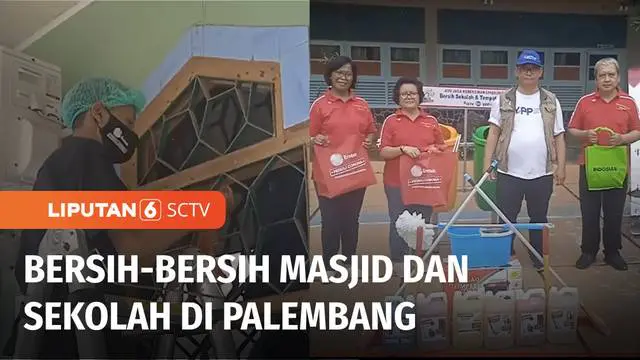 YPP SCTV-Indosiar dan Yayasan Bahtera Maju Indonesia menggelar kegiatan bersih-bersih rumah ibadah dan sekolah. Kegiatan ini dilakukan di Masjid Nurul Fityan dan Sekolah Xaverius 1 Palembang, Sumatera Selatan.