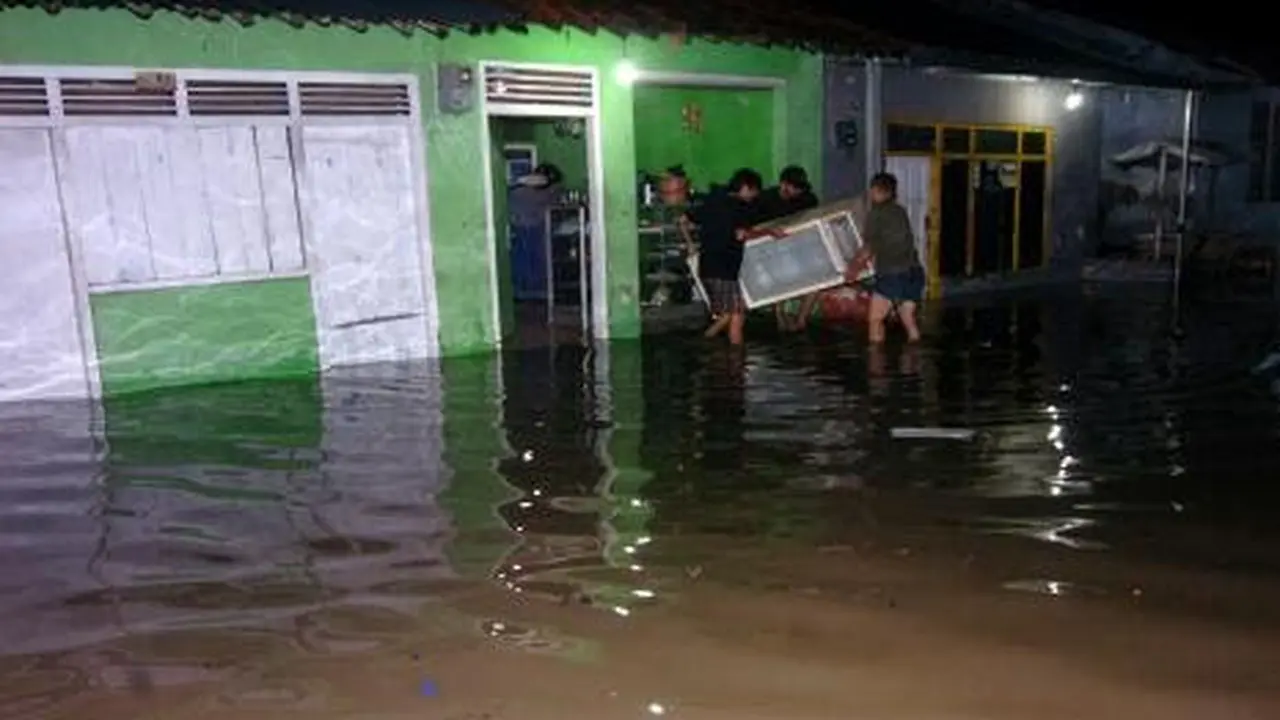 Ilustrasi banjir Probolinggo (Istimewa)