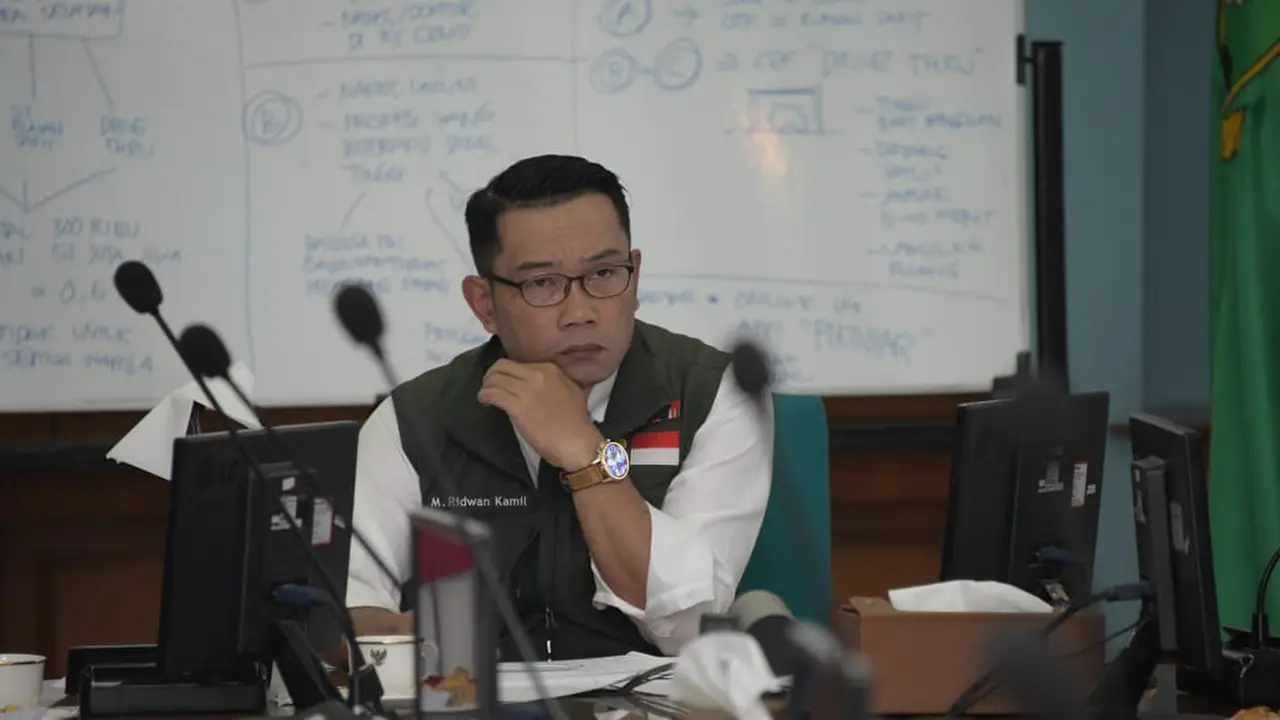 Gubernur Jawa Barat Ridwan Kamil.