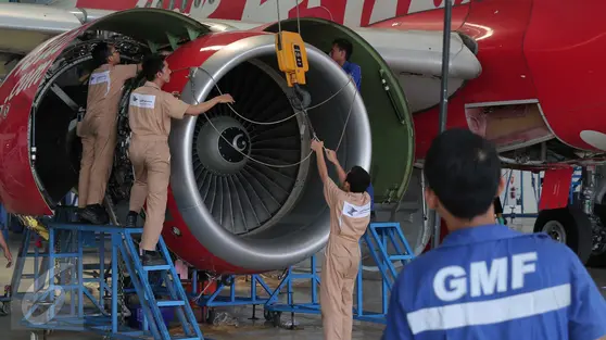 Tak Perlu ke Luar Negeri, Perbaikan Mesin Pesawat Kini Bisa di Batam