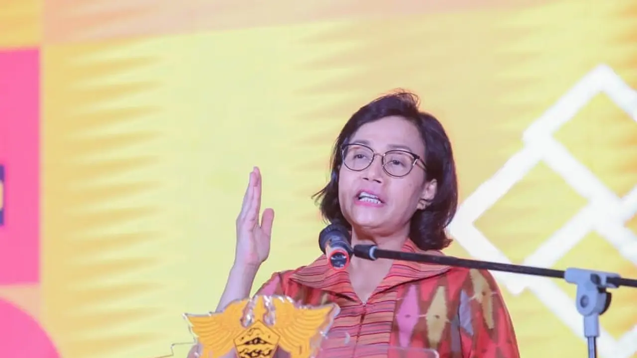 Menteri keuangan Sri Mulyani