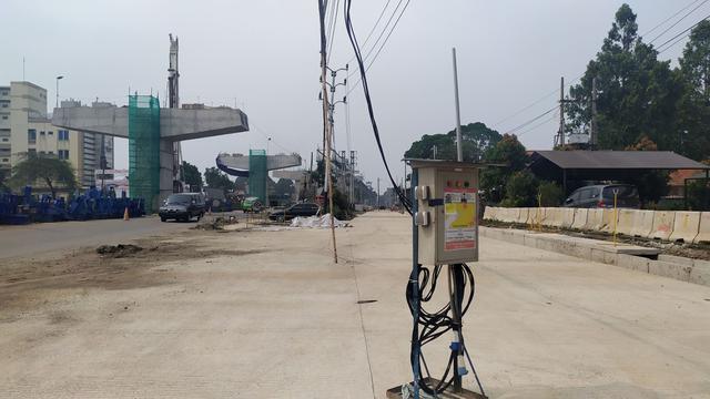 Pembangunan jalan Tol Bogor Outer Ring Road (BORR) Seksi 3A molor karena ada tiang milik PLN.
