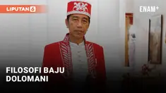 Baju Dolomani, Pakaian Adat Buton dipakai Jokowi saat Upacara HUT Ke-77 RI