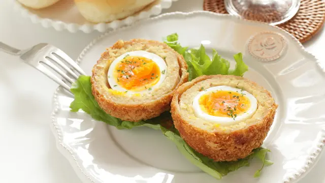 telur bungkus daging