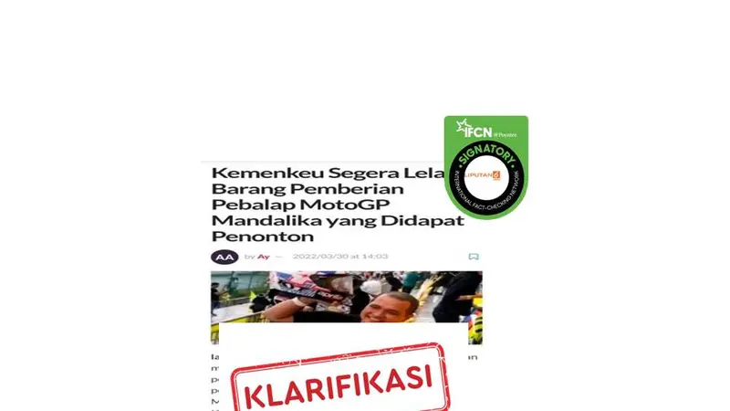 Cek Fakta Kemenkeu