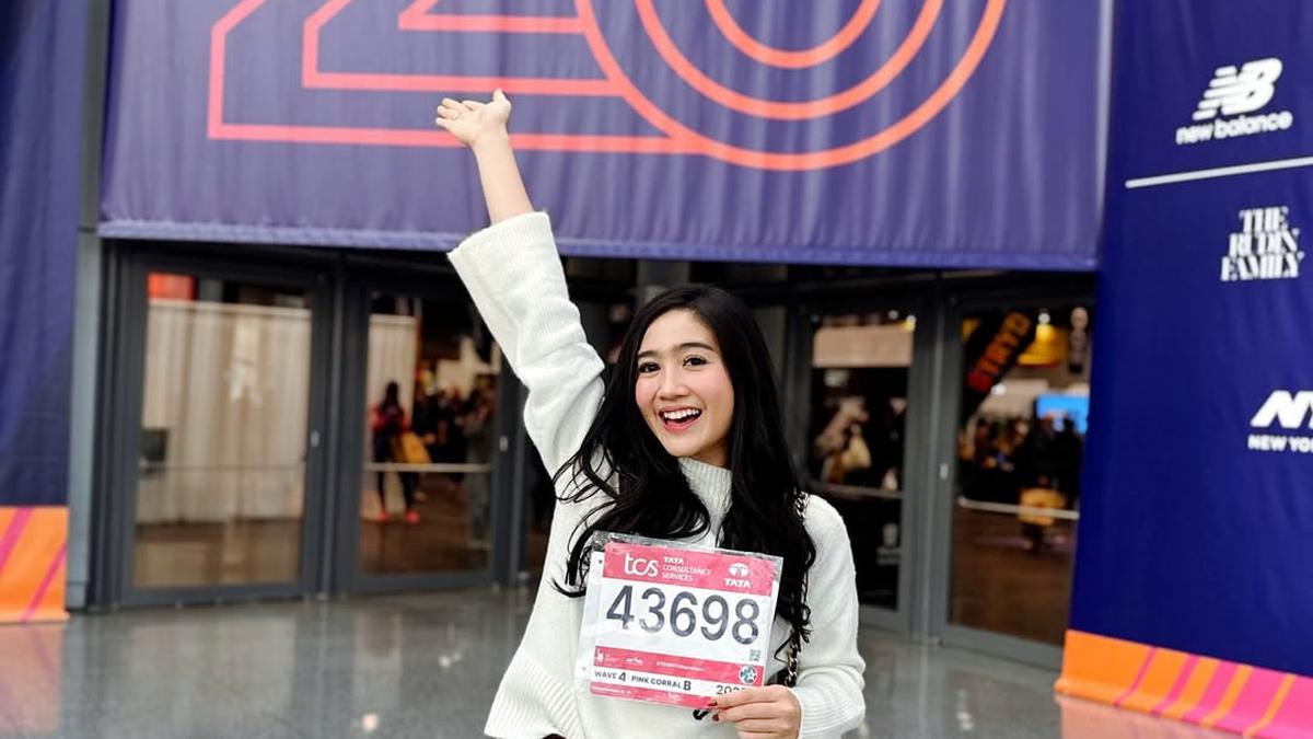 Winter Look Febby Rastanty Jelang New York Marathon, Tampil Edgy Feminine dengan Tas Chanel Rp106 Jutaan