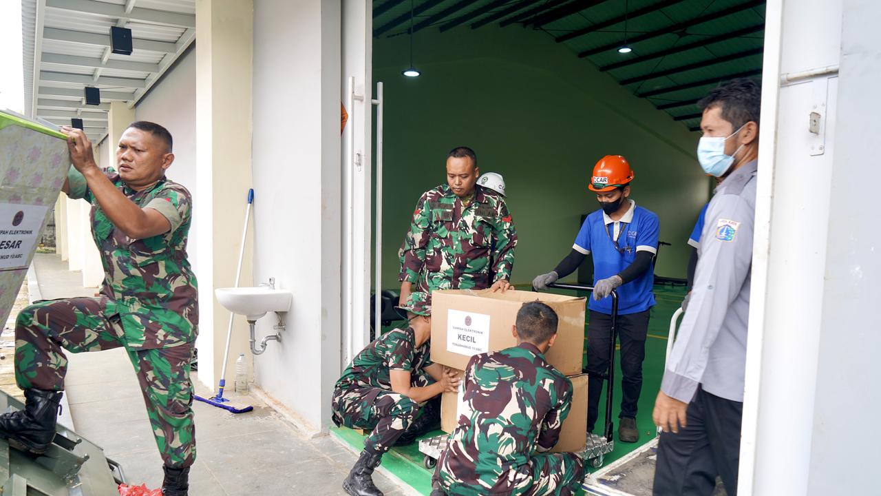 Kodam Jaya dan DLH DKI Kumpulkan 5,5 Ton Limbah Elektronik, Mayjen Deddy Suryadi Tegaskan Tanggung Jawab Kolektif