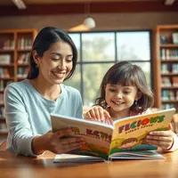 trik agar anak cepat membaca ©Ilustrasi dibuat AI