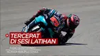 Berita VIdeo Fabio Quartararo Jadi Pembalap Tercepat di Sesi Latihan MotoGP Republik Ceska