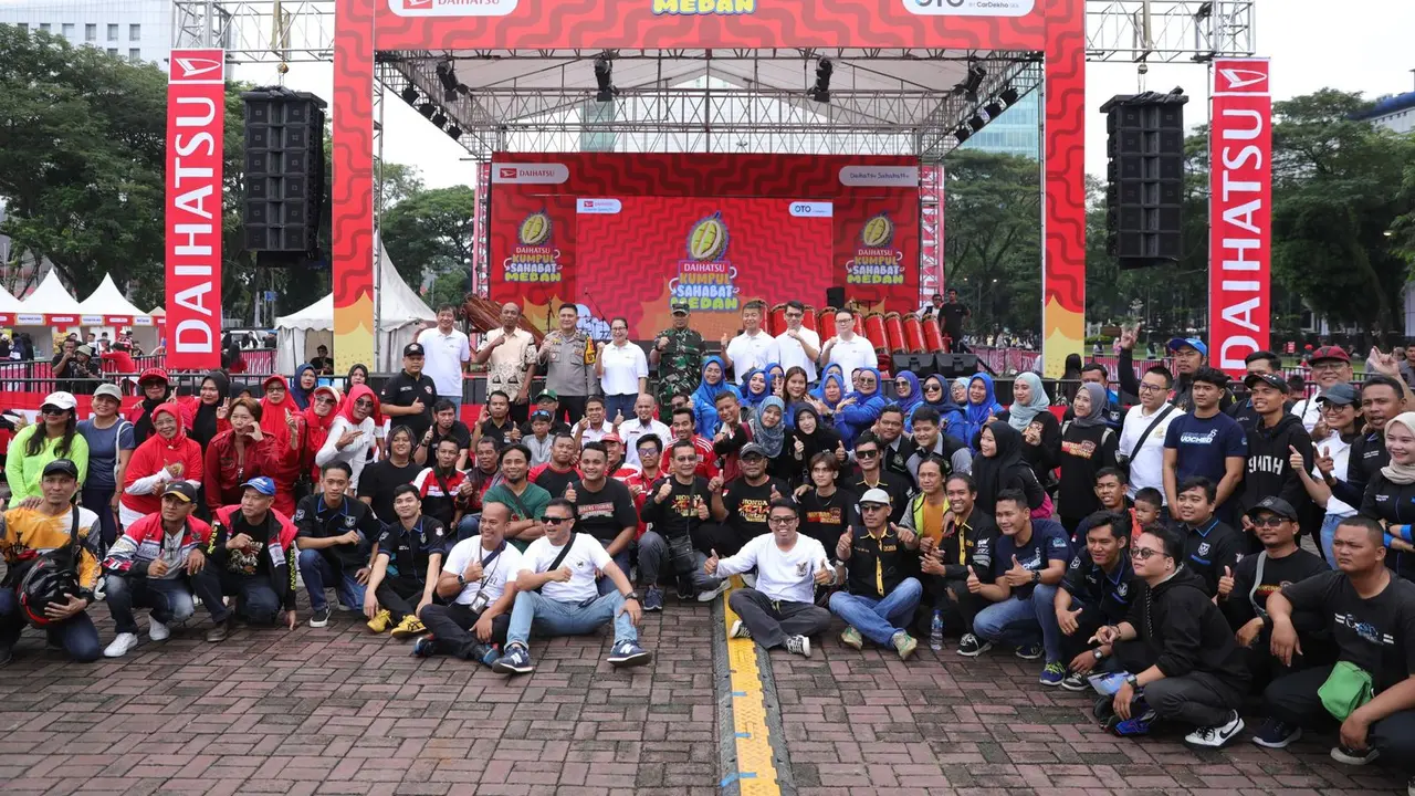 Rangkaian Daihatsu Kumpul Sahabat 2024 Ditutup di Kota Medan (Oto.com)