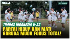 Timnas Indonesia U-22 menjalani official training pada Kamis, (11/12/2025) di 700th Anniversary of Chiang Mai Stadium, sehari jelang laga penentu kontra Myanmar U-22 pada SEA Games 2025. Latihan berlangsung dengan fokus pada transisi cepat dan penyel...