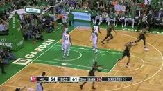 Berita video game recap NBA 2017-2018 antara Boston Celtics melawan Milwaukee Bucks Thunder dengan skor 92-87.
