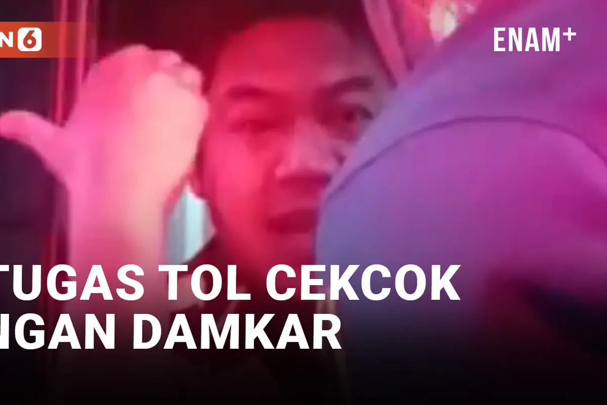 Petugas Tol Jatiwarna Tak Perbolehkan Mobil Damkar Melintas