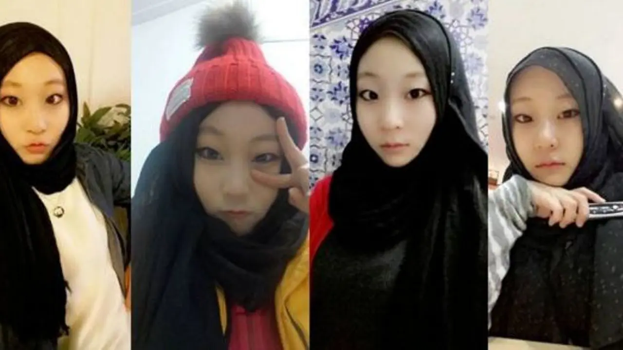 Mualaf Cantik Asal Korea Ini Ternyata Guru Bahasa Arab