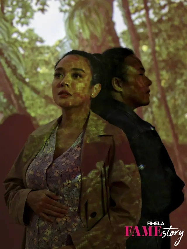Famestory Dea Ananda dan Ariel Nidji. (Fotografer: Adrian Putra/Fimela.com)
