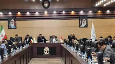 Dubes RI Octavino Alimudin hadiri kegiatan Indonesian Trade Promotion Forum yang diselenggarakan Iran Trade Promotion Organization (ITPO).