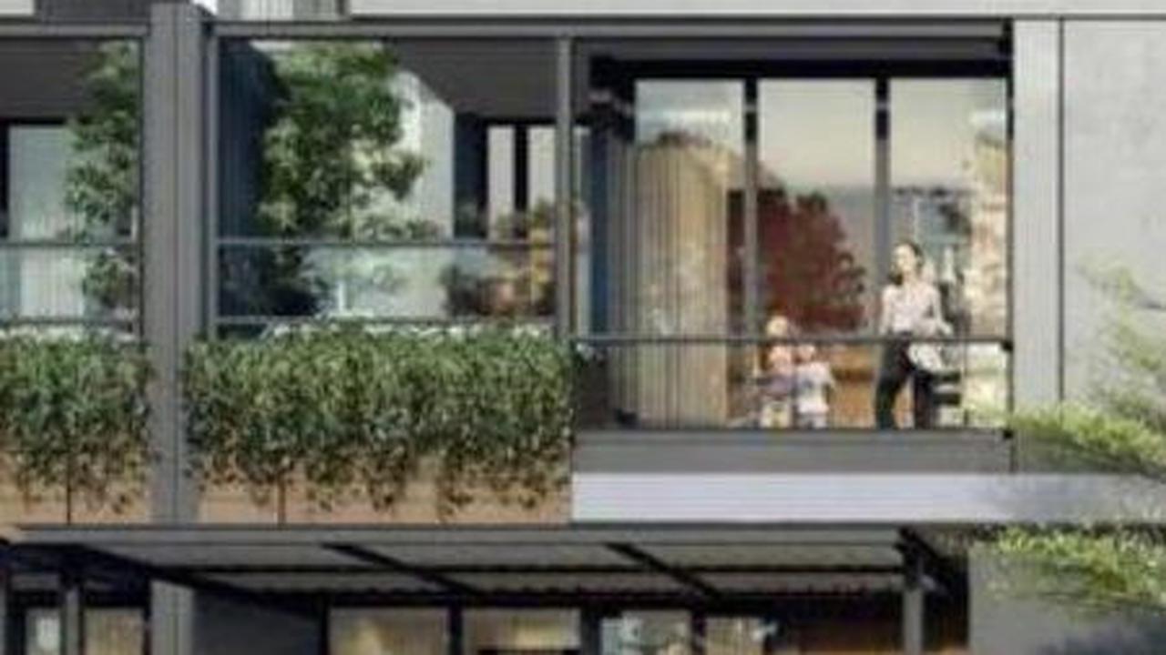 Rumah Modern Tropis Bentuk Kotak