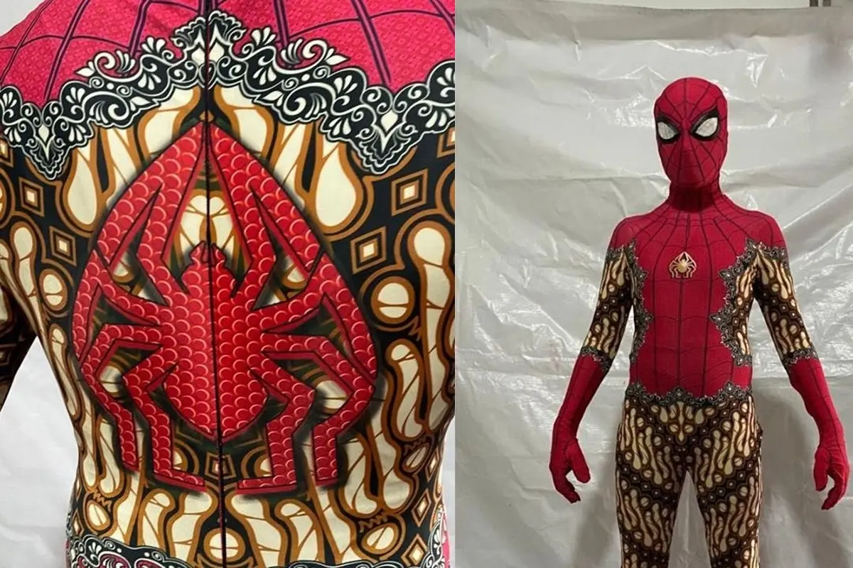 Kostum Spiderman Lokal