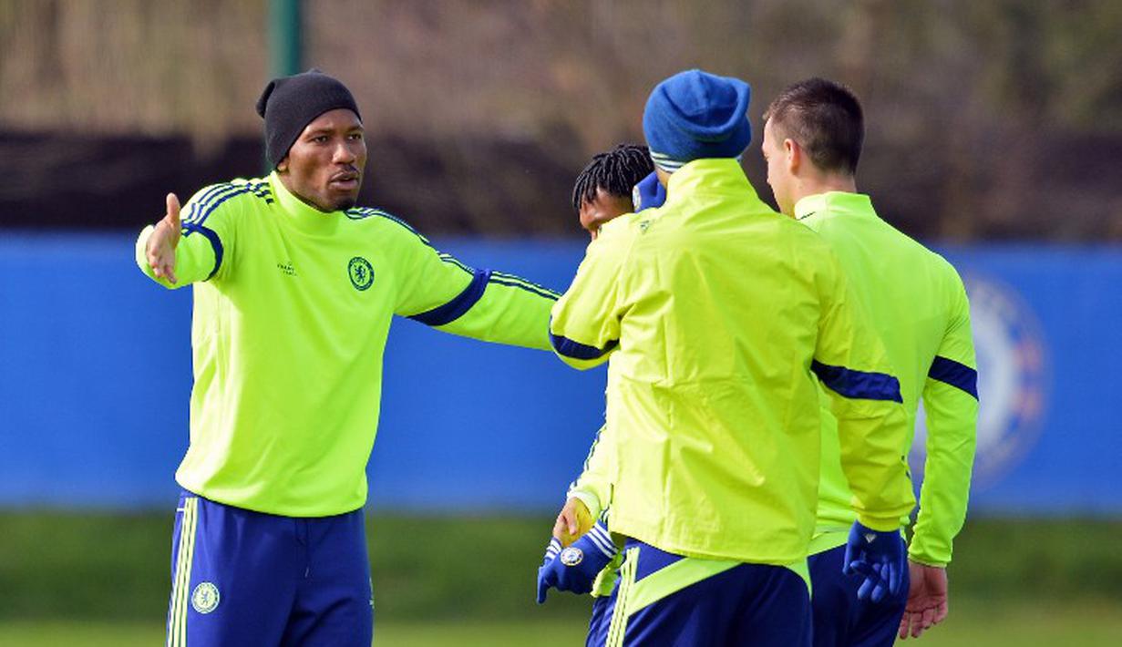 Pemain Pantai Gading yang kembali ke Chelsea dengan status free transfer ini menegaskan akan bertahan tapi hingga detik ini, belum ada pengumuman terkait perpanjangan kontraknya (GLYN KIRK / AFP)