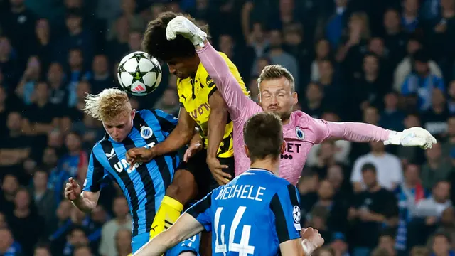 Foto: Babak Kedua yang Fantastis, Borussia Dortmund Gulung Club Brugge di Liga Champions