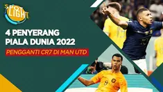 Berita video spotlight kali ini membahas tentang empat penyerang di Piala Dunia yang bisa menggantikan Cristiano Ronaldo di Manchester United.