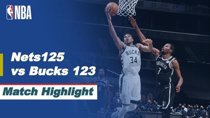 VIDEO: Highlights NBA, Brooklyn Nets Kalahkan Milwaukee ...