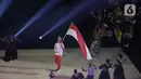 Pakaian adat membuka jalan kontingen Indonesia saat upacara pembukaan SEA Games 2019 di Philipine Arena Bulacan, Manila, Sabtu (30/11/2019). Pesta olahraga se-Asia Tenggara ini akan berlangsung hingga 11 Desember. (Bola.com/M Iqbal Ichsan)