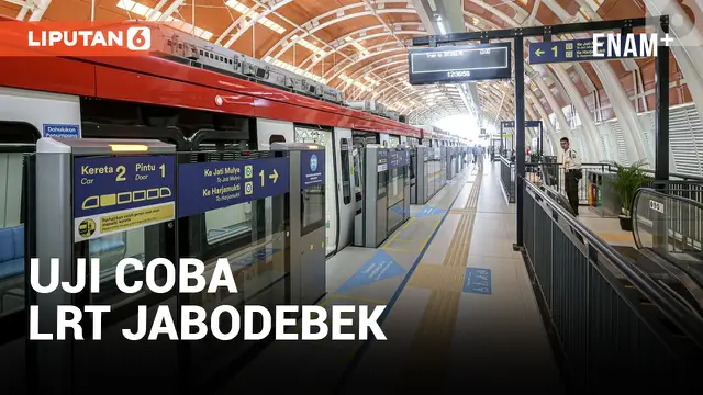 Uji Coba LRT Jabodebek Dimulai Hari Ini, Berikut Jadwalnya
