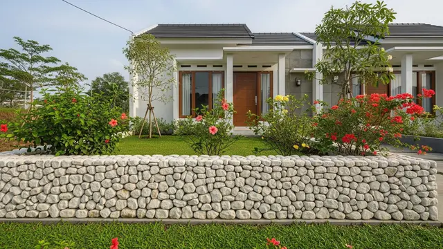 Model Pagar Rendah untuk Rumah Mungil Biar Tampak Lega