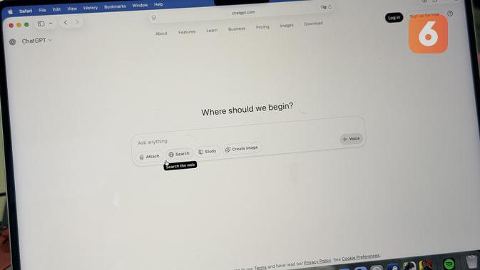 ChatGPT Perketat Akses Remaja, OpenAI Tingkatkan Sistem Prediksi Usia. (Liputan6.com/ Yuslianson)