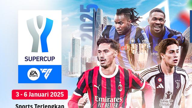 Jadwal Pertandingan Supercoppa Italiana 2024/25 di Vidio
