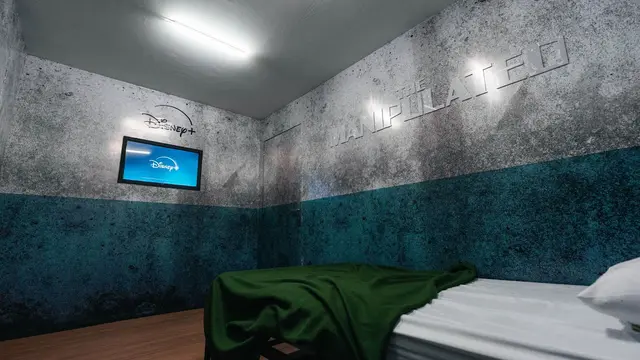 Instalasi The Manipulated di Jakarta. (dok Disney Plus Hotstar)