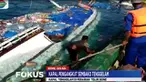 Seluruh korban berhasil dievakuasi dengan selamat. Dugaan sementara, kapal tenggelam akibat kelebihan muatan.