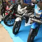 Suzuki new Satria F150 tampil di Burtor 2017. (Herdi Muhardi)