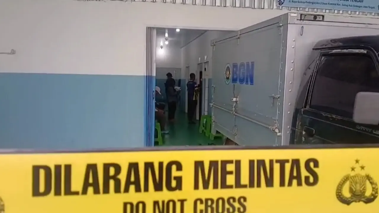 Dapur MBG yang Diduga sebabkan murid keracunan disegel Polisi
